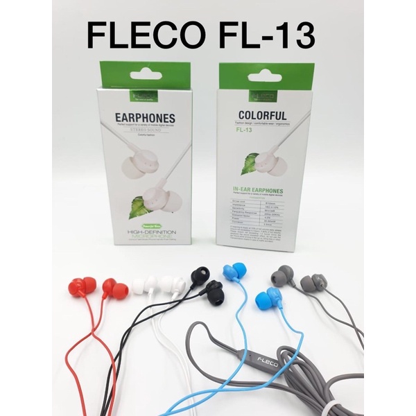 PROMO HANDSFREE/ EARPHONE FLECO FL 13 NEW FC PROMO