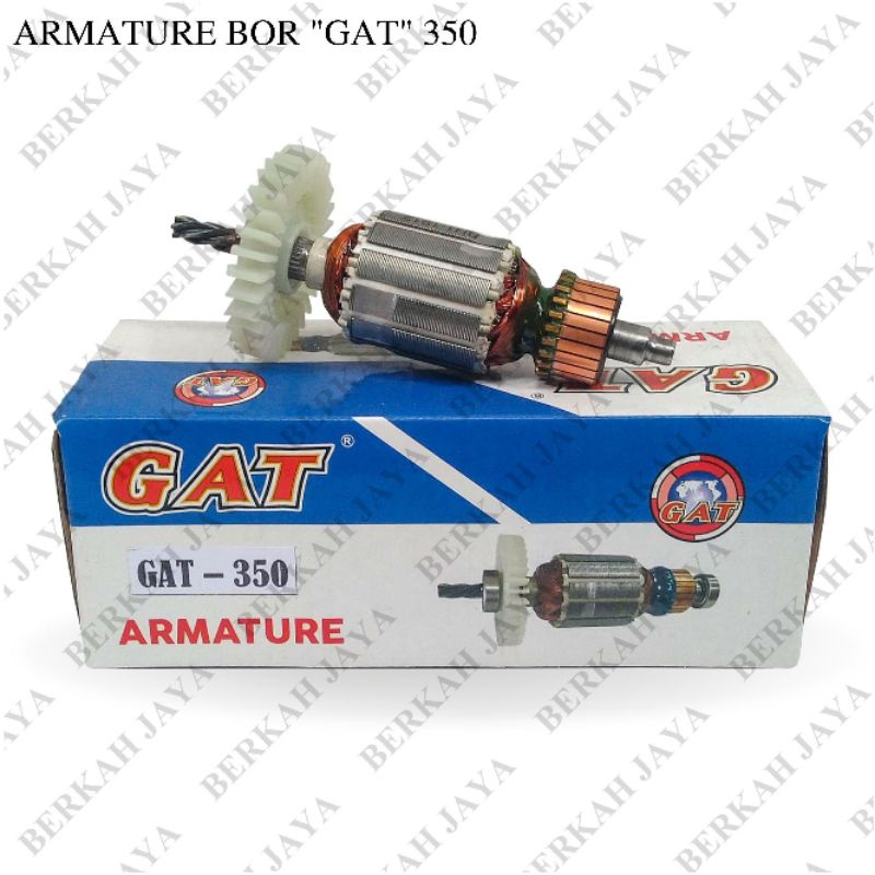 Armature Angker GAT / Armature BOR Type 350 / 345  Mesin Bor GAT 350 345