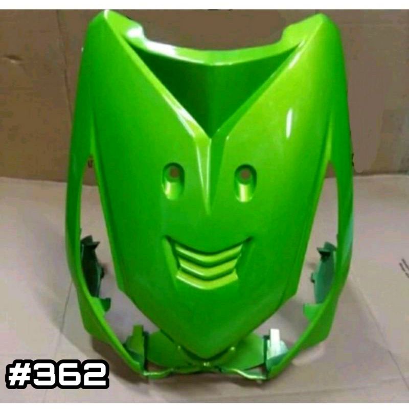 [COD] Tameng Depan Beat Karbu / Karbu Old (hijau) || Cover dasi tameng depan honda beat karbu hijau