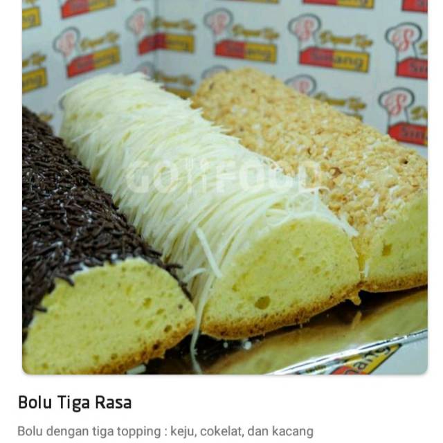 

Bolu Tiga Rasa