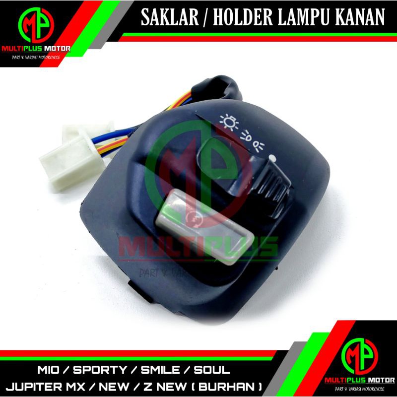 Saklar Sakelar lampu kanan Holder lampu kanan R/H JUPITER MX,JUPITER MX LAMA,JUPITER MX OLD