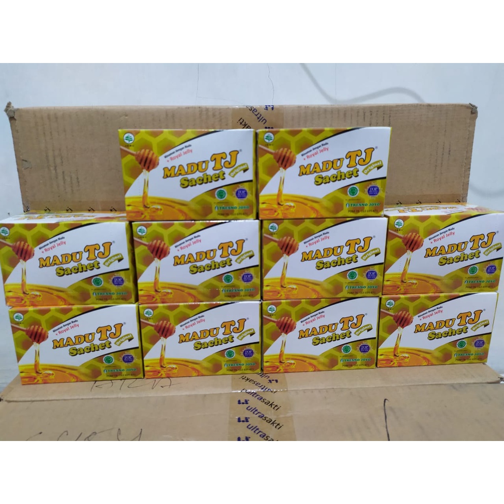 

Madu TJ Sachet original (isi 12 sachet) Paket 10 Dus