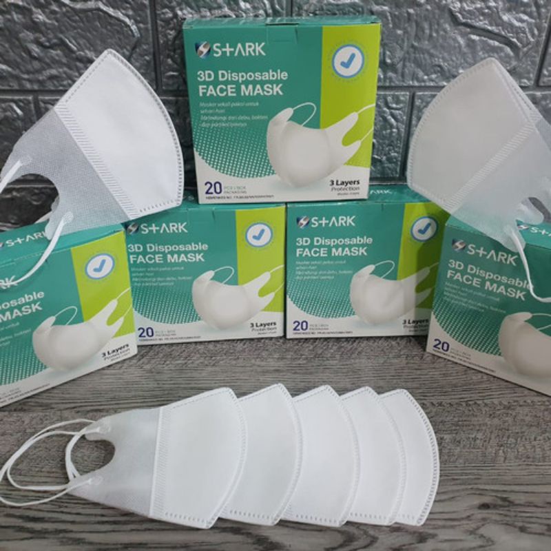 masker duckbill 3D Disposable Face Mask
