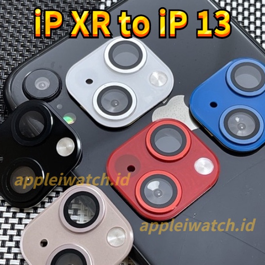 Fake lens for iPhone XR to iPhone 13 (Casing ponsel transparan gratis)