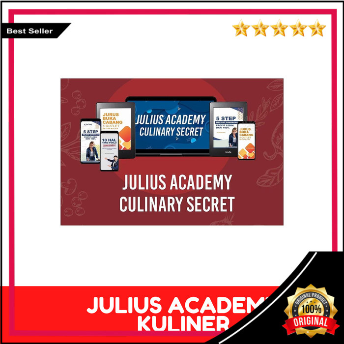 Terbaru Julius Academy Culinary Secret - Bisnis Kuliner Profit Puluhan Juta Terlengkap murah