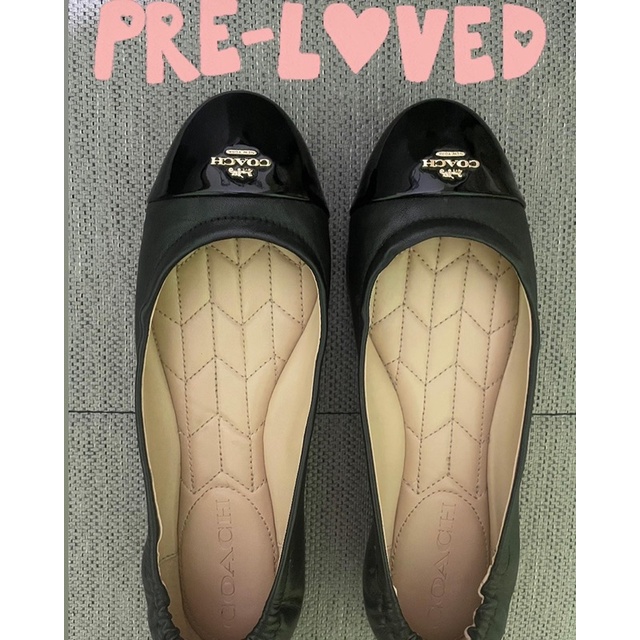 preloved coach bonnie ballet shoes