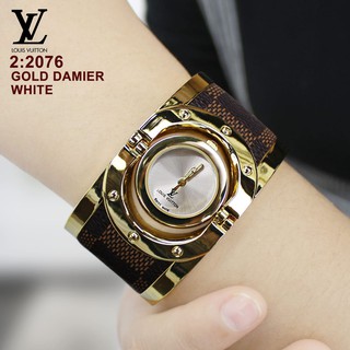 Jam Tangan GELANG  LV  2076 PLM 57 jam tangan batam impor 