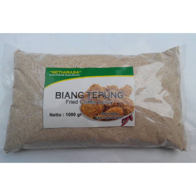 

BIANG TEPUNG FRIED CHICKEN 1KG