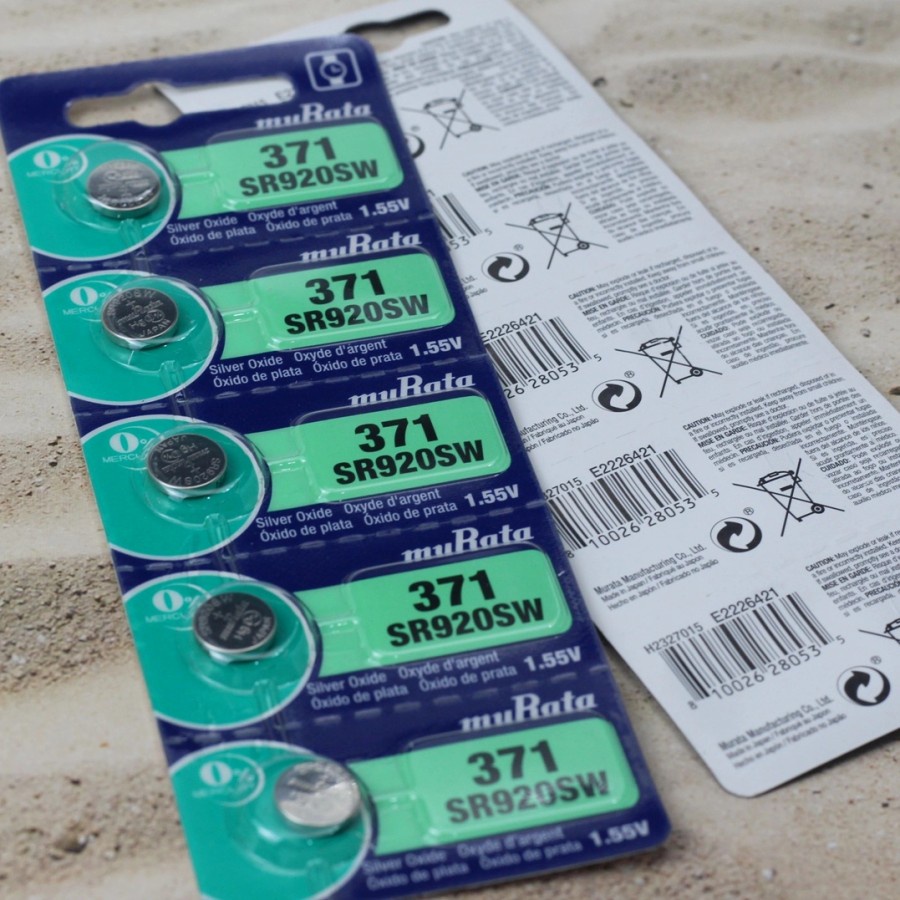 Baterai MURATS 371 / SR920SW Batre Jam Tangan Batu Batre Original Asli