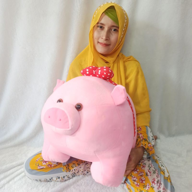 Boneka Piglet babi jumbo