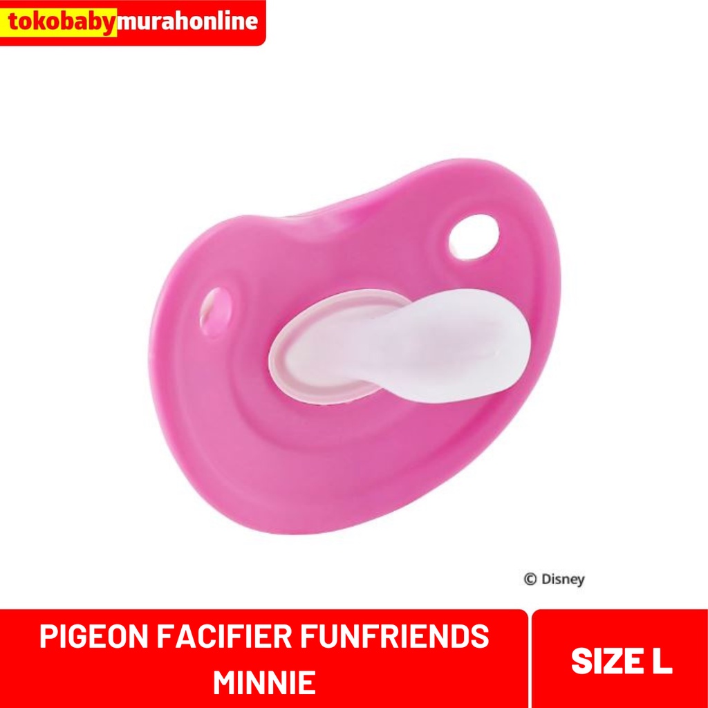 PIGEON PACIFIER FUNFRIENDS MINNIE SIZE L 050254 / EMPENG BAYI