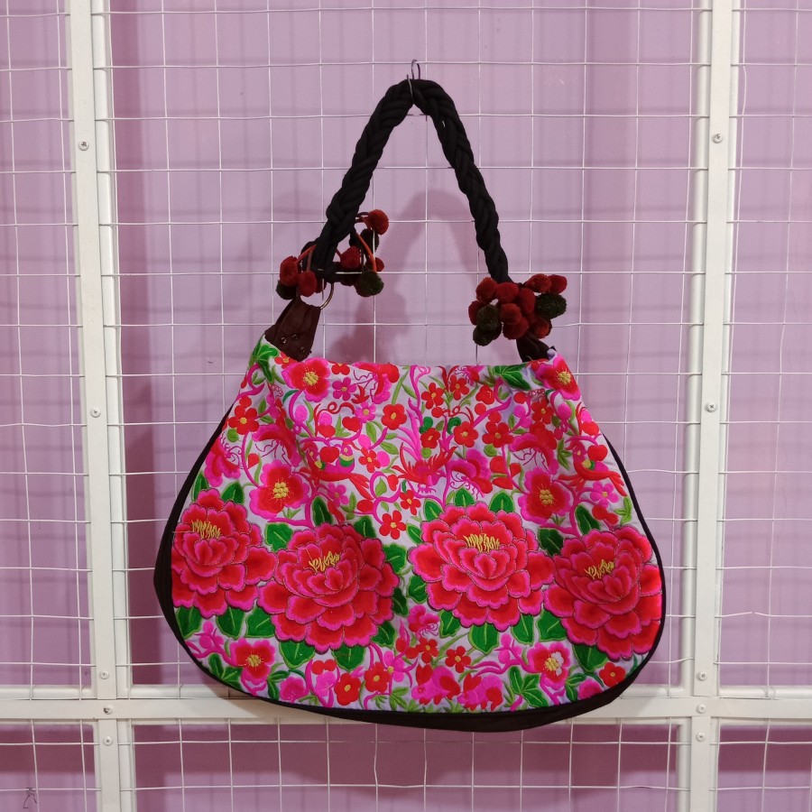 Tas bangkok bunga bordir