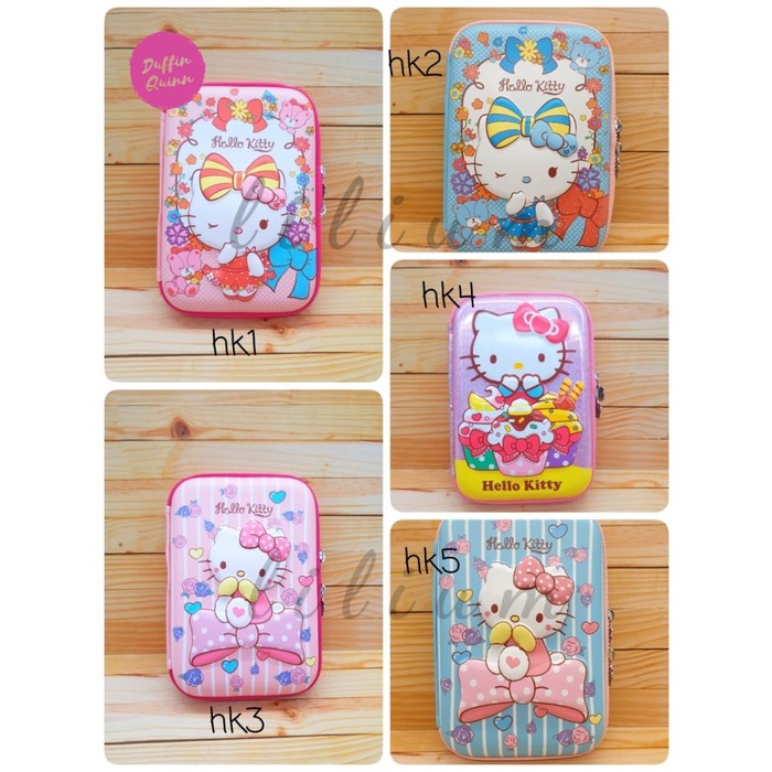 

Kotak Pensil 3D Hardcase Case Hello kitty Melody Boy seperti Smiggle