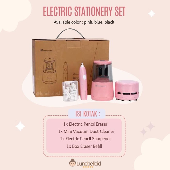 

Dijual Automatic Stationery Set Promo