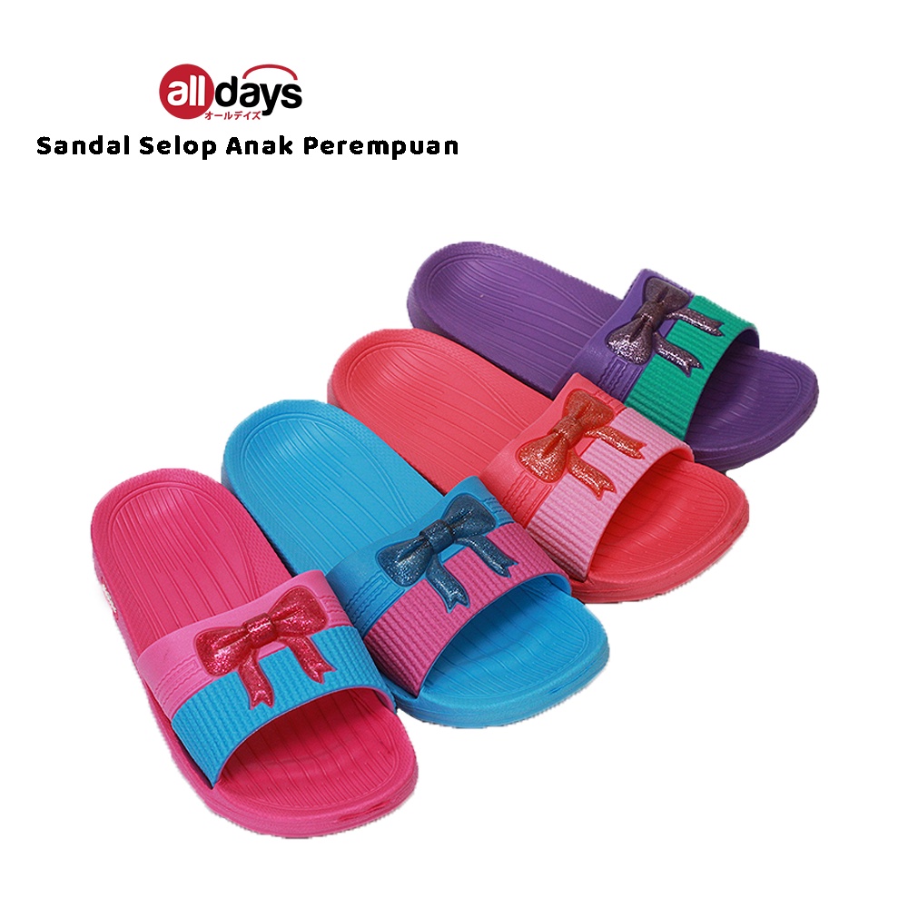 Alldays YT ~ Sandal Selop Anak Perempuan YT-317 Size 30-35