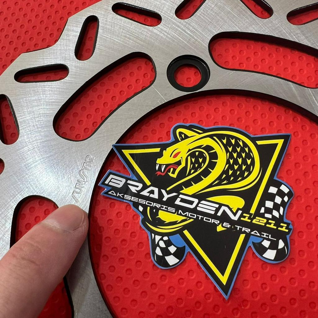CAKRAM BELAKANG NINJA 250 CARBU F1 SUNSTAR ANTI KARAT