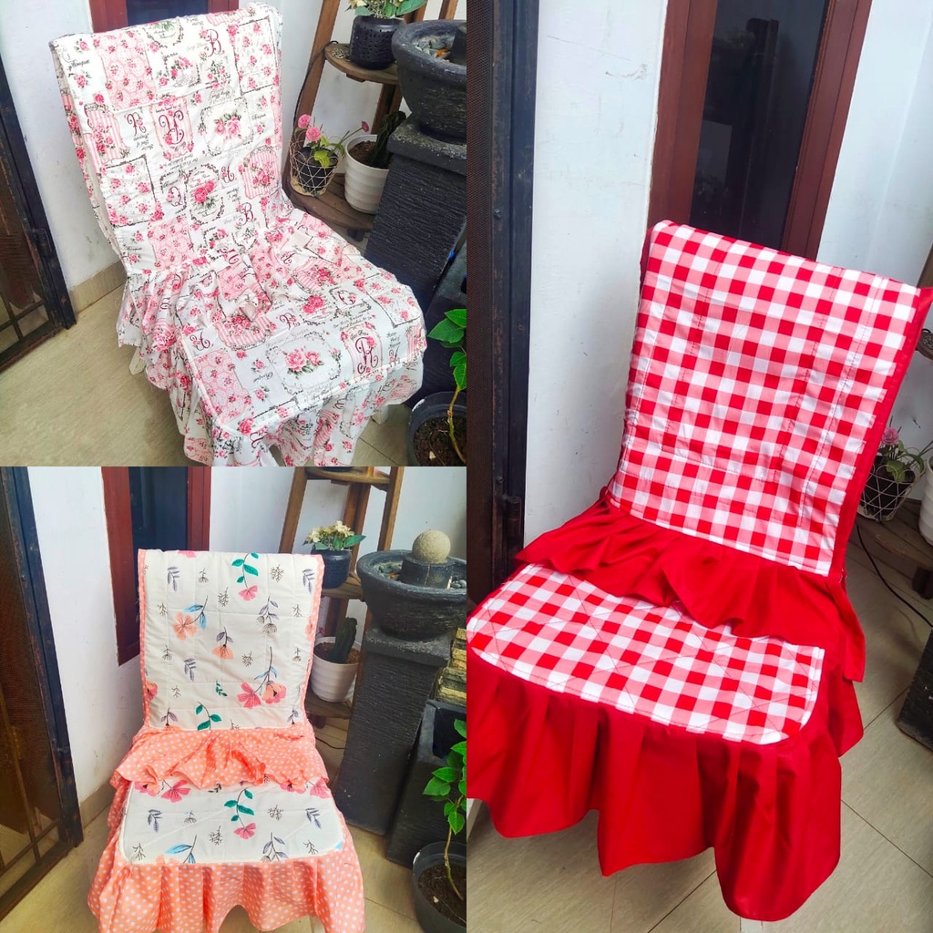 Cover sarung kursi  meja makan /pesta  by shafiyyah.sarban