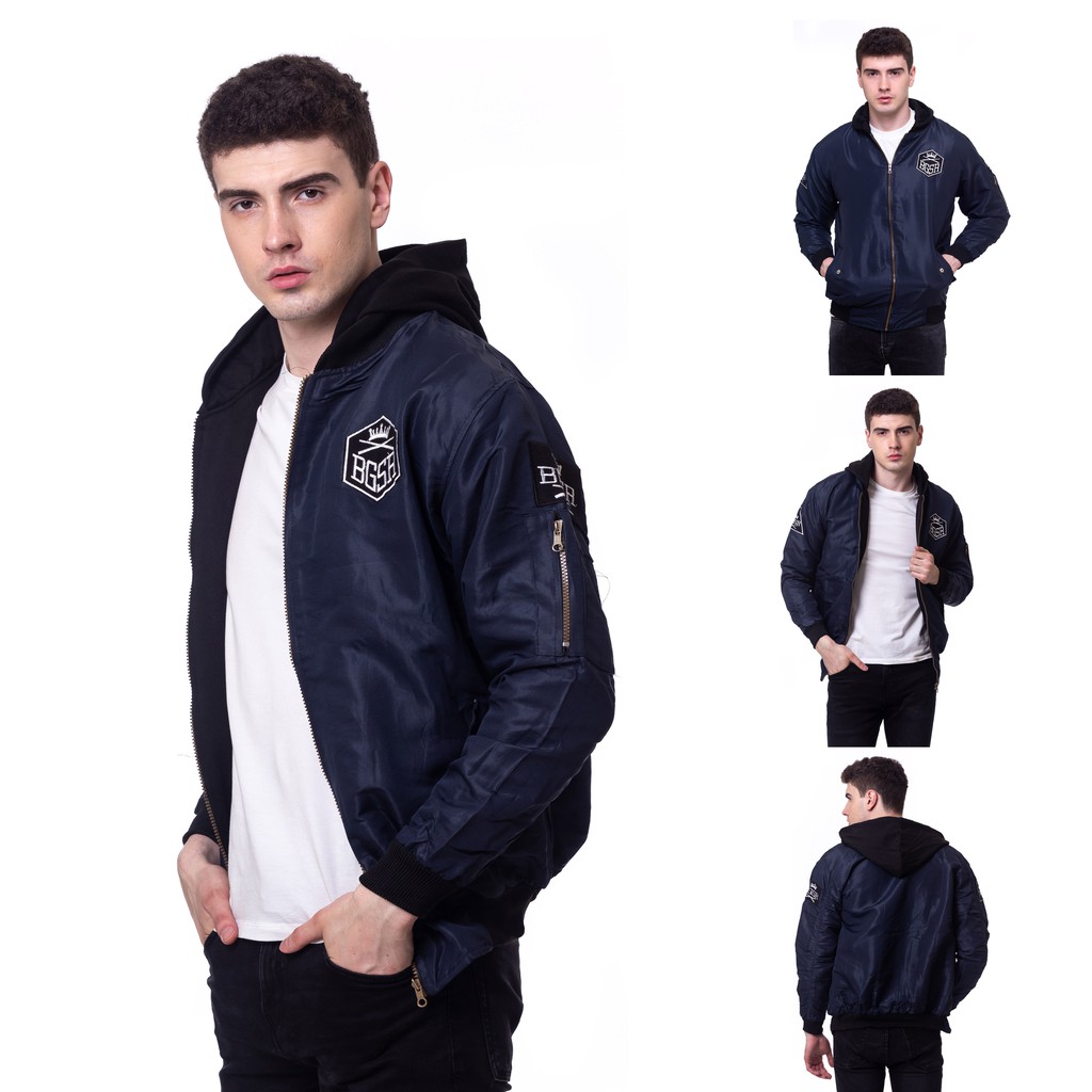 JAKET PRIA BOMBER BGSR HODIE PRIA JAKET TASLAN ANTI AIR JAKET MOTOR DISTRO PRIA WATERPROOF HEYLOOK