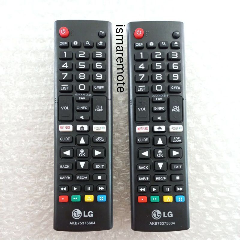 REMOTE REMOT  TV LG LCD LED Smart TV Netflix AKB75375604