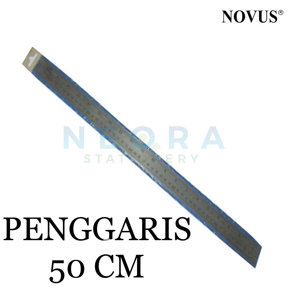 

Penggaris Panjang Besi Novus / Iron Ruler (Tebal 0,7 mm) - 50 cm