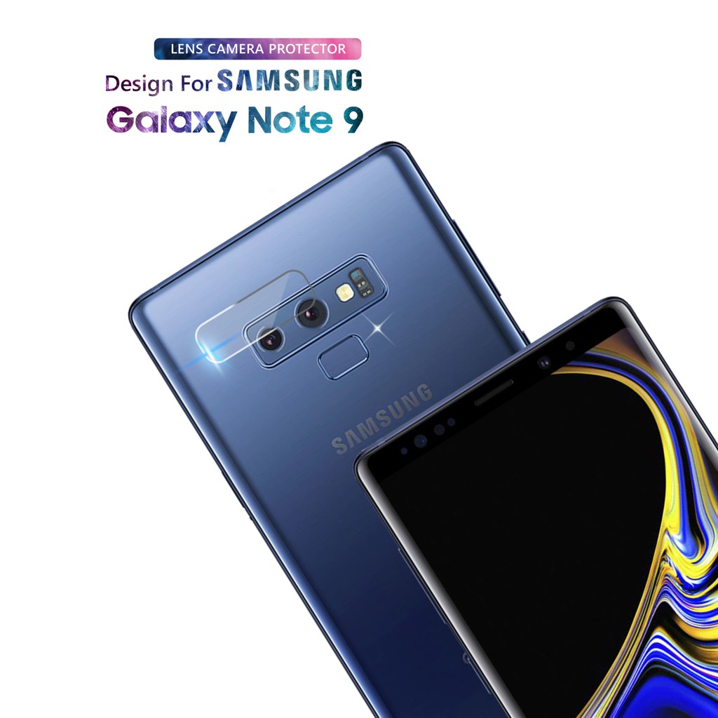 Tempered Glass Camera Samsung Galaxy Note 9 Full Cover