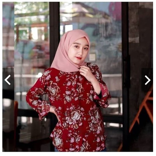 Fifi Fashion Kemeja Monalisa Ayunda Blouse / Yovia Blouse / Lowa Blouse