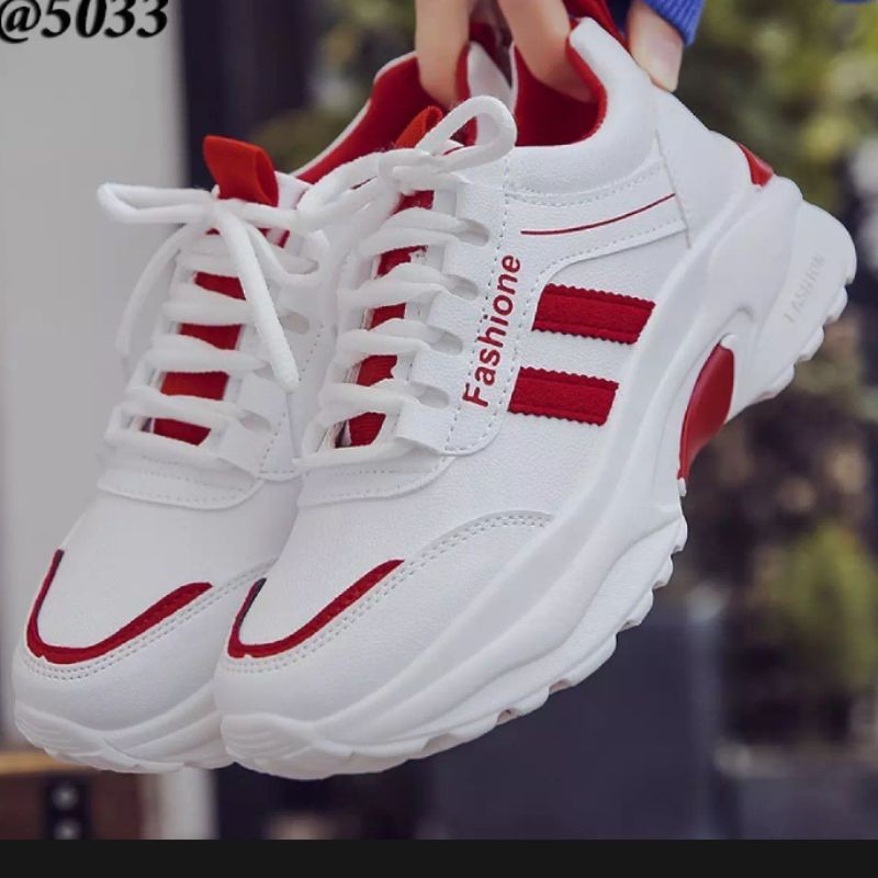 YASMINALSHOP11- Sepatu sneakers kets plat fashion tali