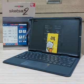 Advan Tab Sketsa 2 4/64 Plus Keyboard Garansi Resmi Advan Tablet 10inch
