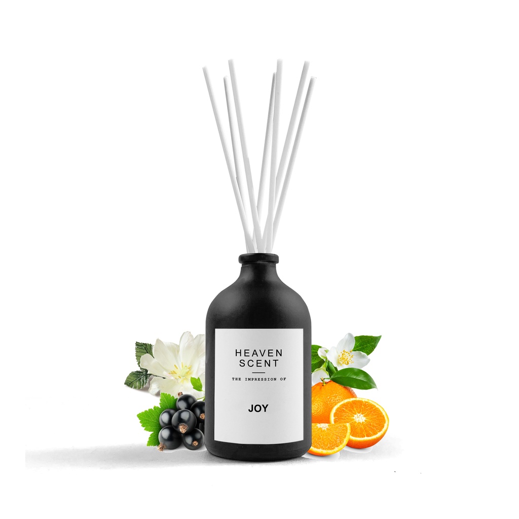 HEAVEN SCENT Luxury Reed Diffuser 100ml - Pengharum Ruangan Aromaterapi Inspired by Fragrances-JOY