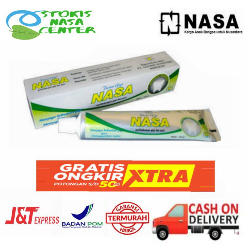 Pasta Gigi Nasa Odol Nasa Original 100% Pasta Gigi Nasa