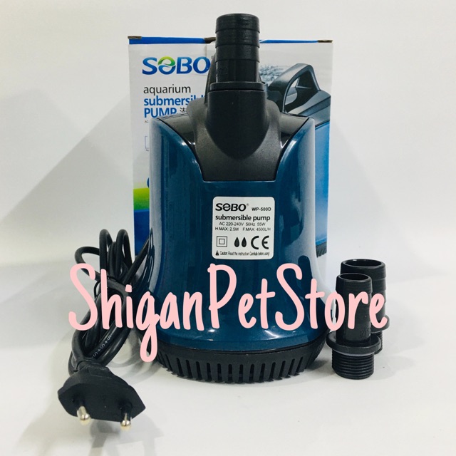 SOBO WP 500D Submersible Pump ( Pompa Air Celup ) WP 500 D