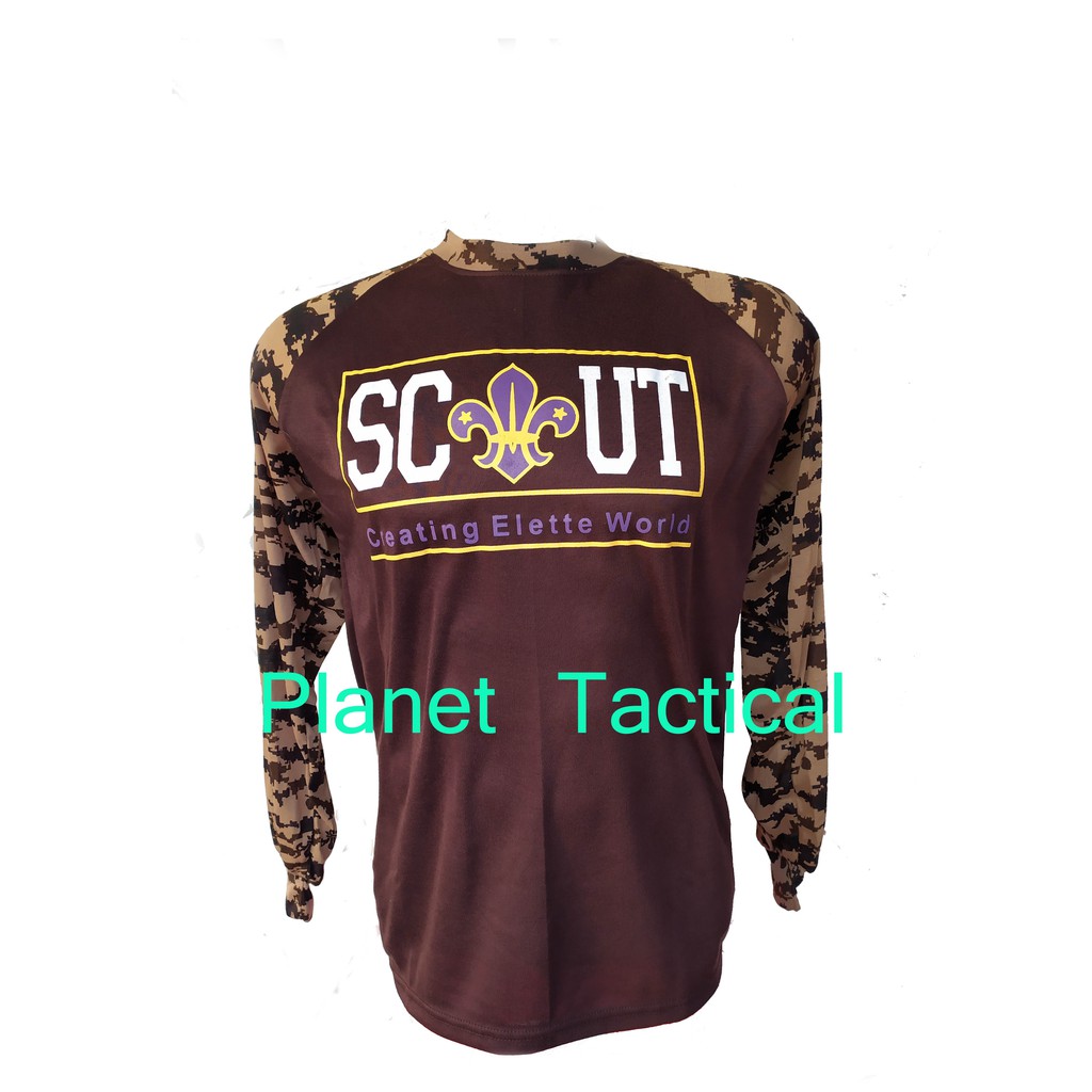 Kaos Baju Pramuka Scout Raglan PDL grosir