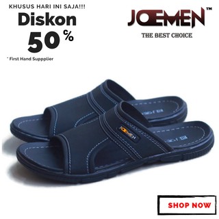  SANDAL KULIT JOEMEN  S 017 ORIGINAL IMPORT KASUAL High 