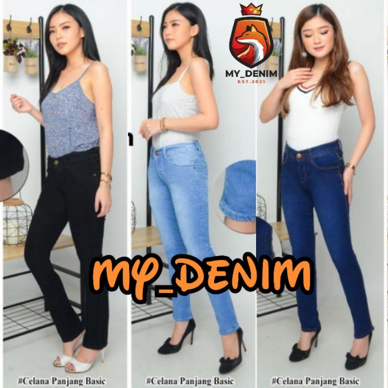 CELANA JEANS WANITA SKINNY PENSIL