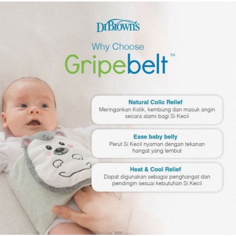 Dr.Brown's Infant Gripebelt Hedgehog - Bedong Bayi