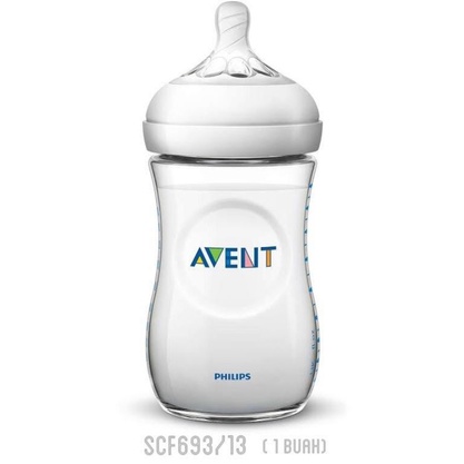 Avent natural wide neck bottle 125m , 260ml single dan twin l SCF690/13 botol bayi