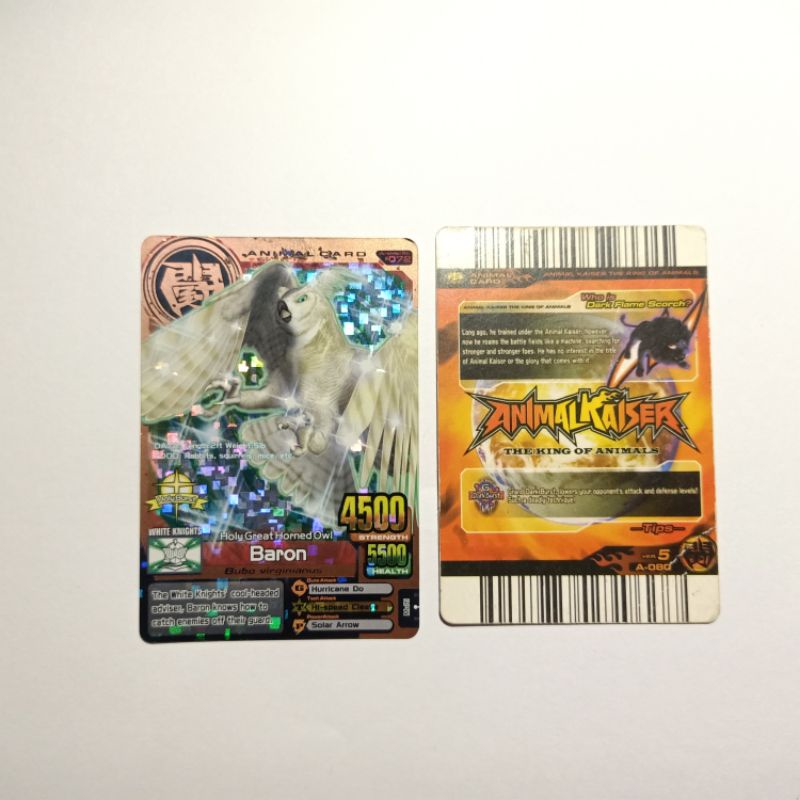 KARTU ANIMAL KAISER ORIGINAL ASELI MESIN