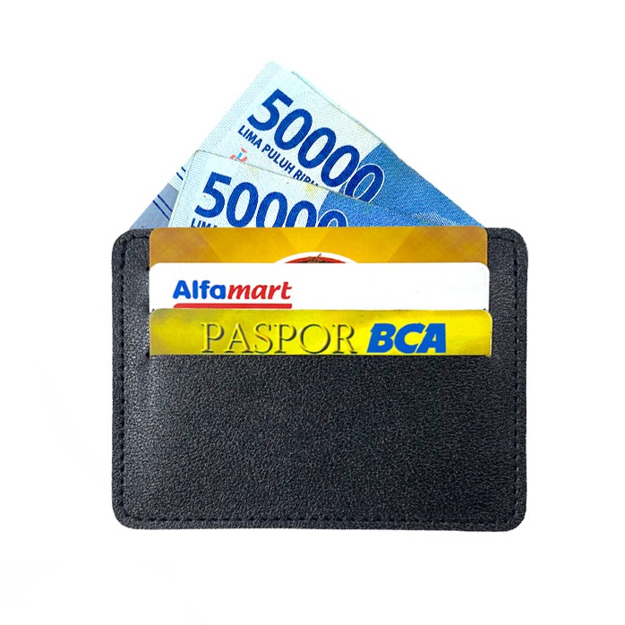 MEIMEISHOP CARD HOLDER 6 SLOT + 1 SLOT MONEY DOMPET KARTU BATAM LOKAL FASHION