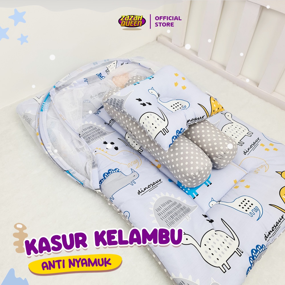 Kasur Bayi Bantal Guling Lipat Kelambu / Kasur bayi kelambu