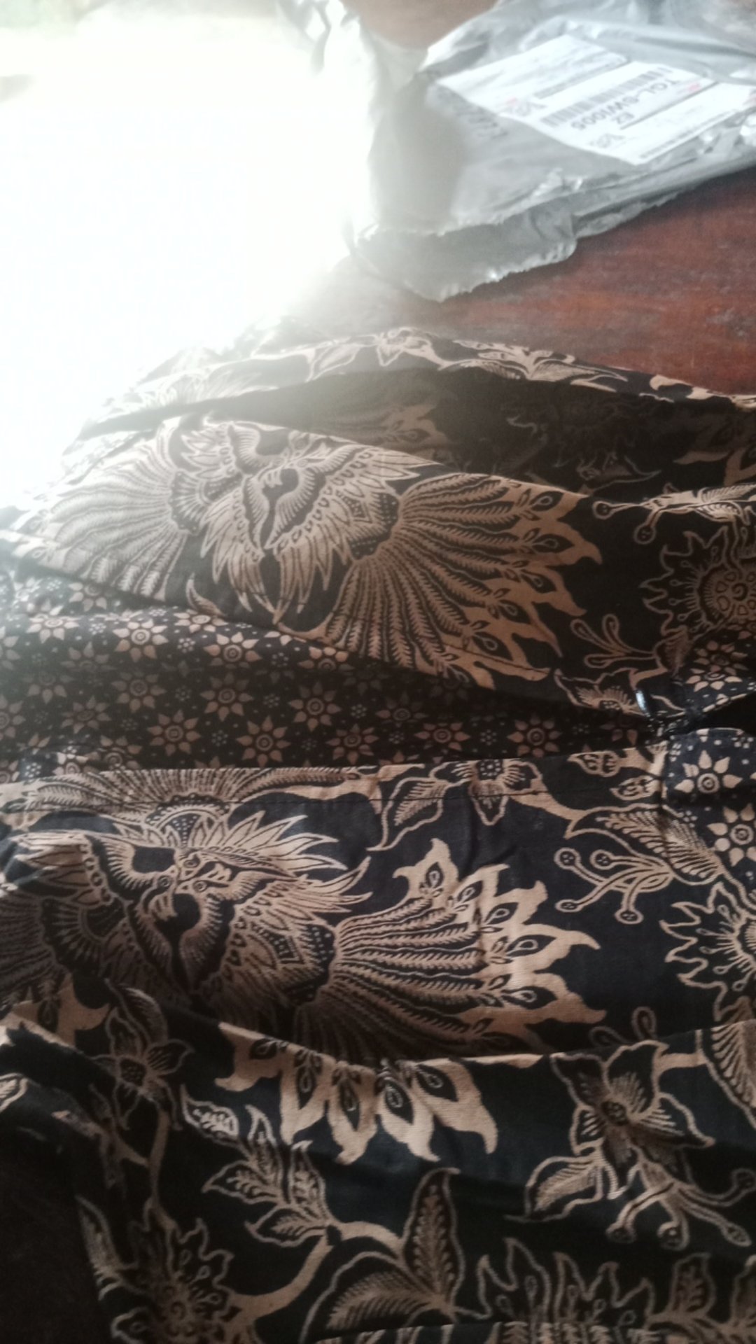 Batik Couple Keluarga Sania Ruffle Ori Ndoro Jowi Dnt Marina Kipas