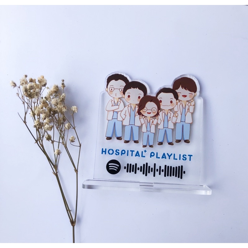 Standee Akrilik Spotify Hospital Playlist