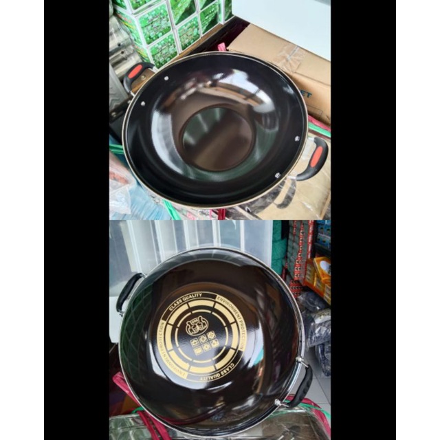 wajan enamel 34cm gse penggorengan