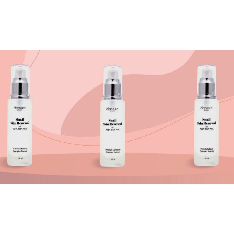 Jual Daneen Snail Essence Exfoliator AHA BHA PHA 50ml Shopee Indonesia