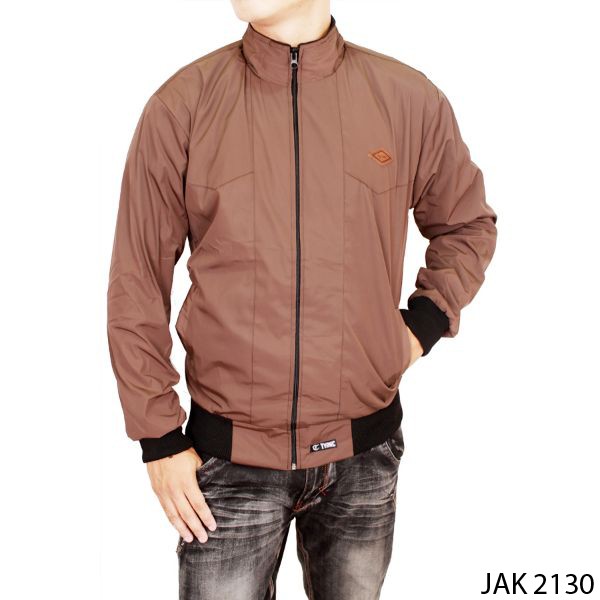 male summer jacket Parasut Coklat – JAK 2130