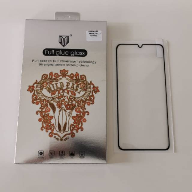 TEMPERED GLASS FULL GLUE CURVE PREMIUM REDMI XIAOMI MI NOTE 10/PRO TERMURAH