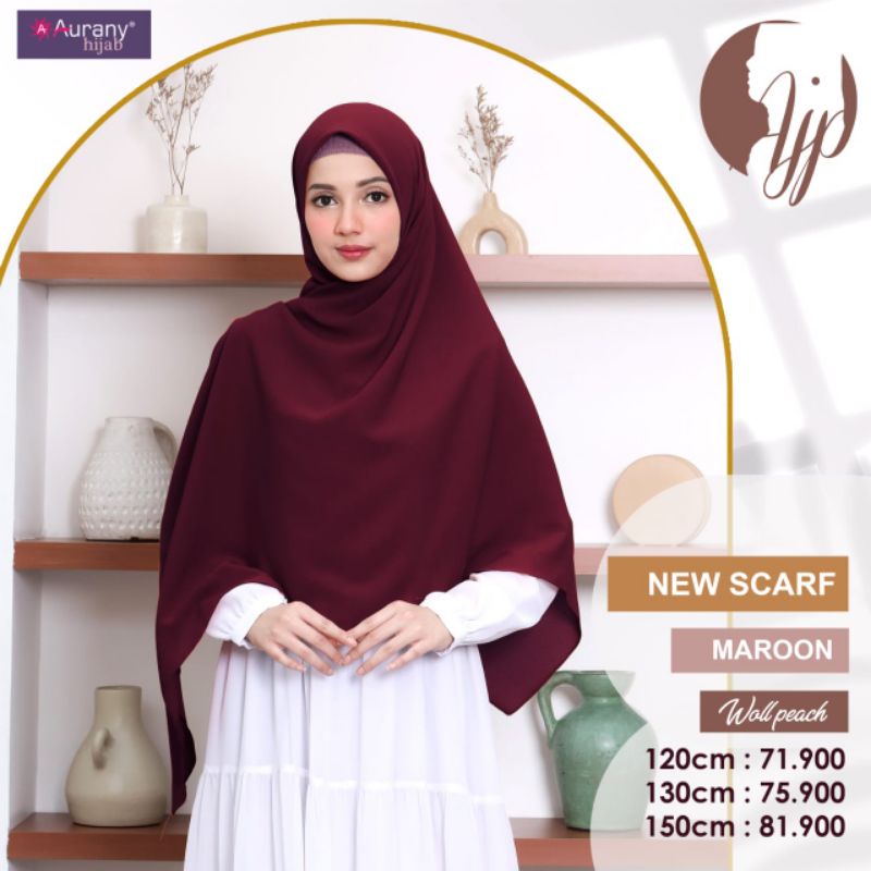 HIJAB SEGIEMPAT SYARI || 130 x 130|| 150 x150 || AJP 01 AURANY