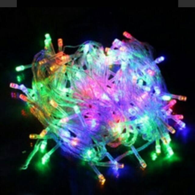 LAMPU NATAL HIAS MULTIFUNCTION 100 LED 10M TWINKLE LIGHT STRING