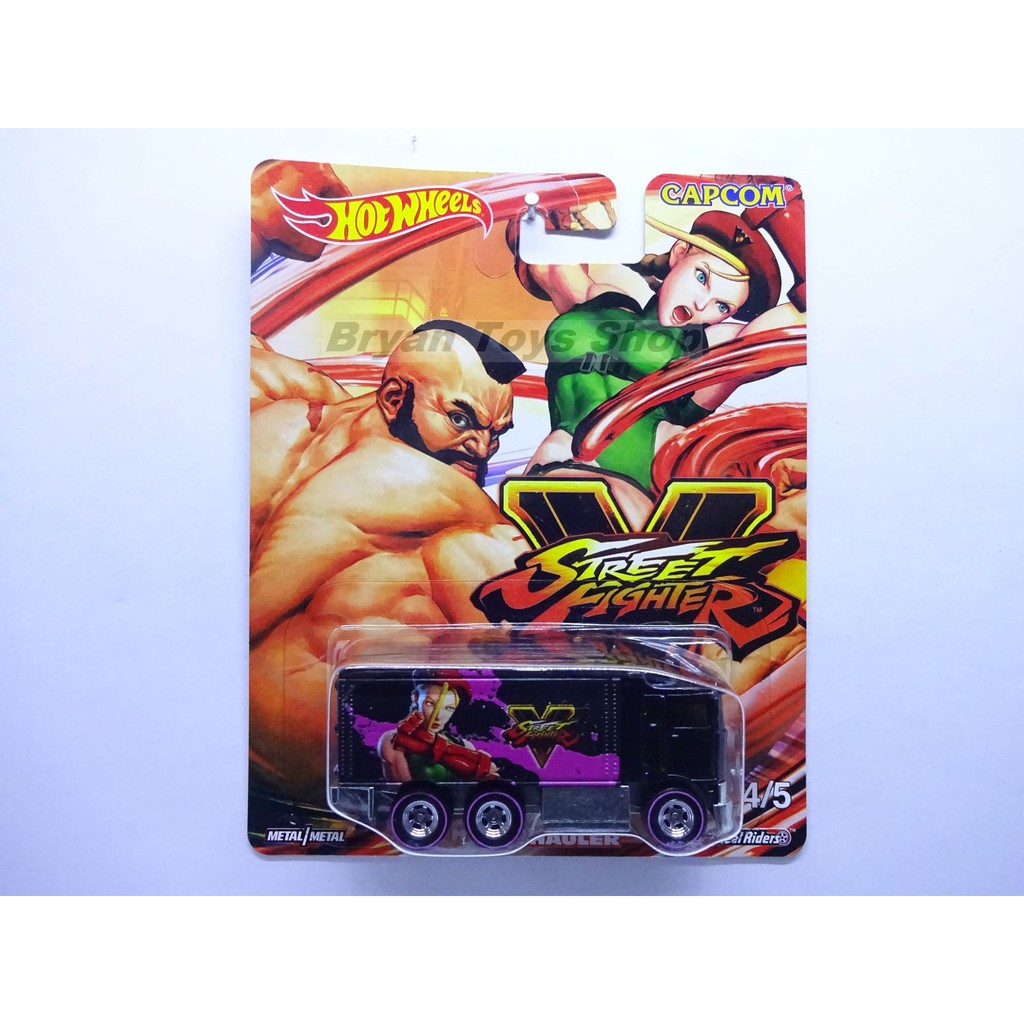 Hot Wheels Pop Culture Street Fighter Capcom Hiway Hauler