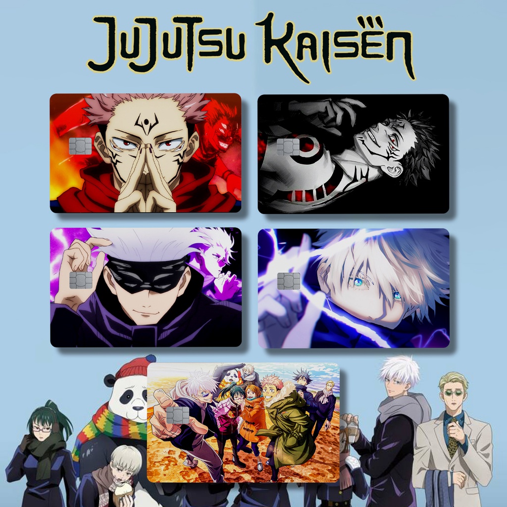 JUJUTSU KAISEN SPECIAL HOLOGRAM | GARSKIN / STICKER KARTU ATM / SKIN KARTU ATM / DEBIT / CREDIT / EMONEY / FLAZZ | CARDSKINS