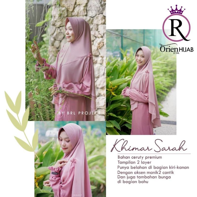Orien hijab KHIMAR SARAH